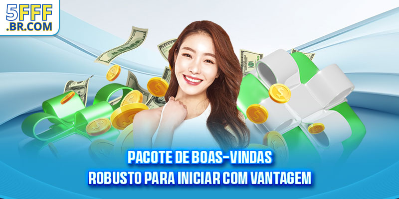 Pacote de boas-vindas robusto para iniciar com vantagem